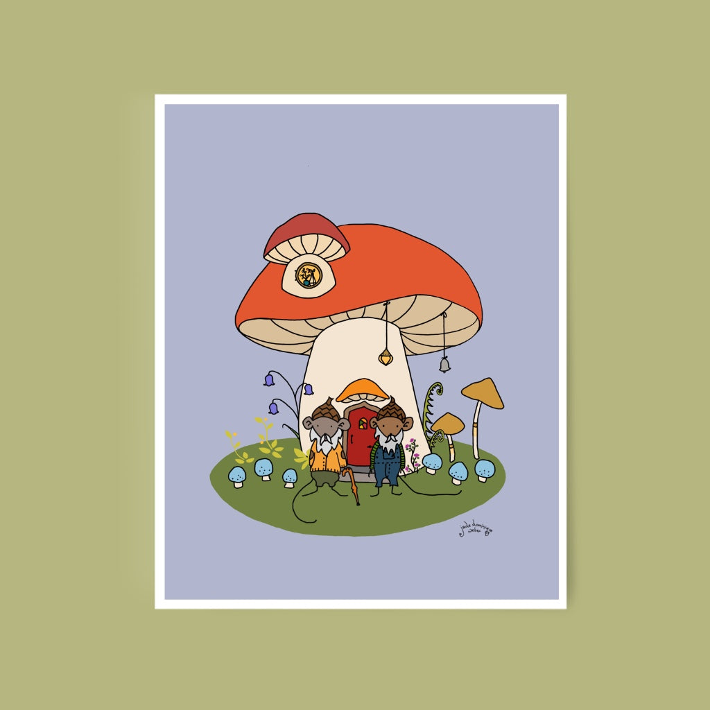 Mushroom Mice 8x10 print