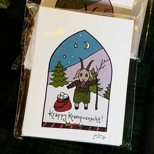 Krampus Holiday Greeting Card Pack