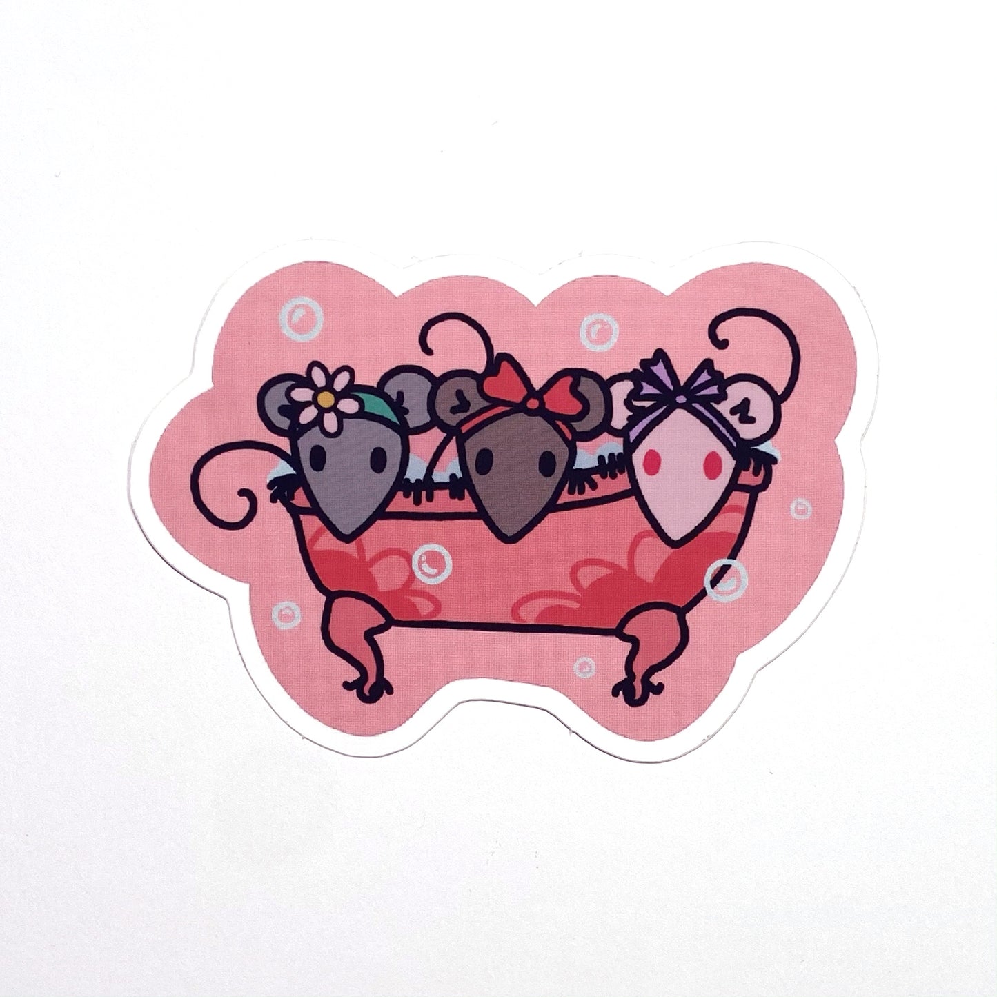 Bathtub Mice sticker