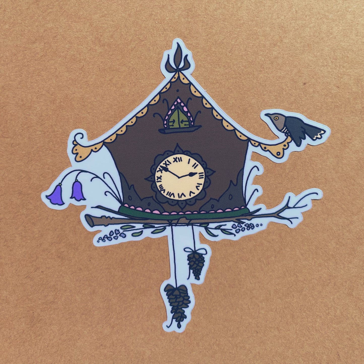 Cuckoo Clock sticker