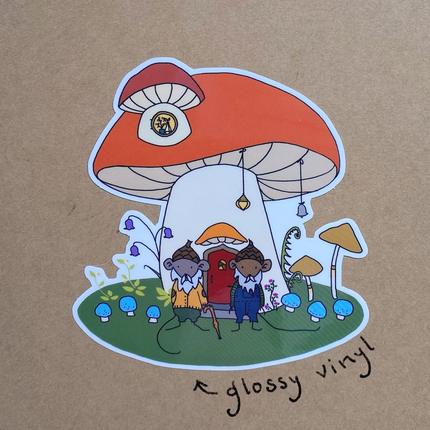 Messieurs Mouse sticker