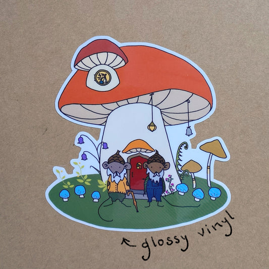 Messieurs Mouse sticker