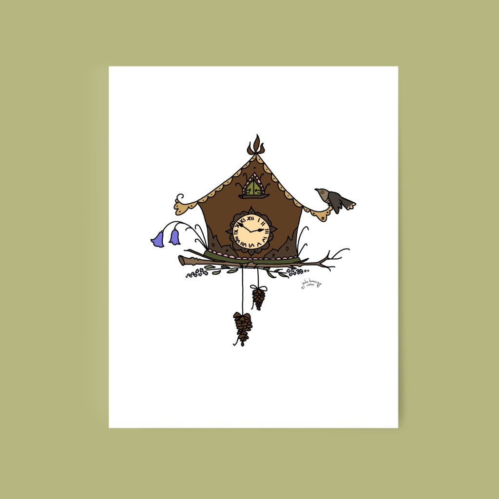 Cuckoo Clock 8x10 print