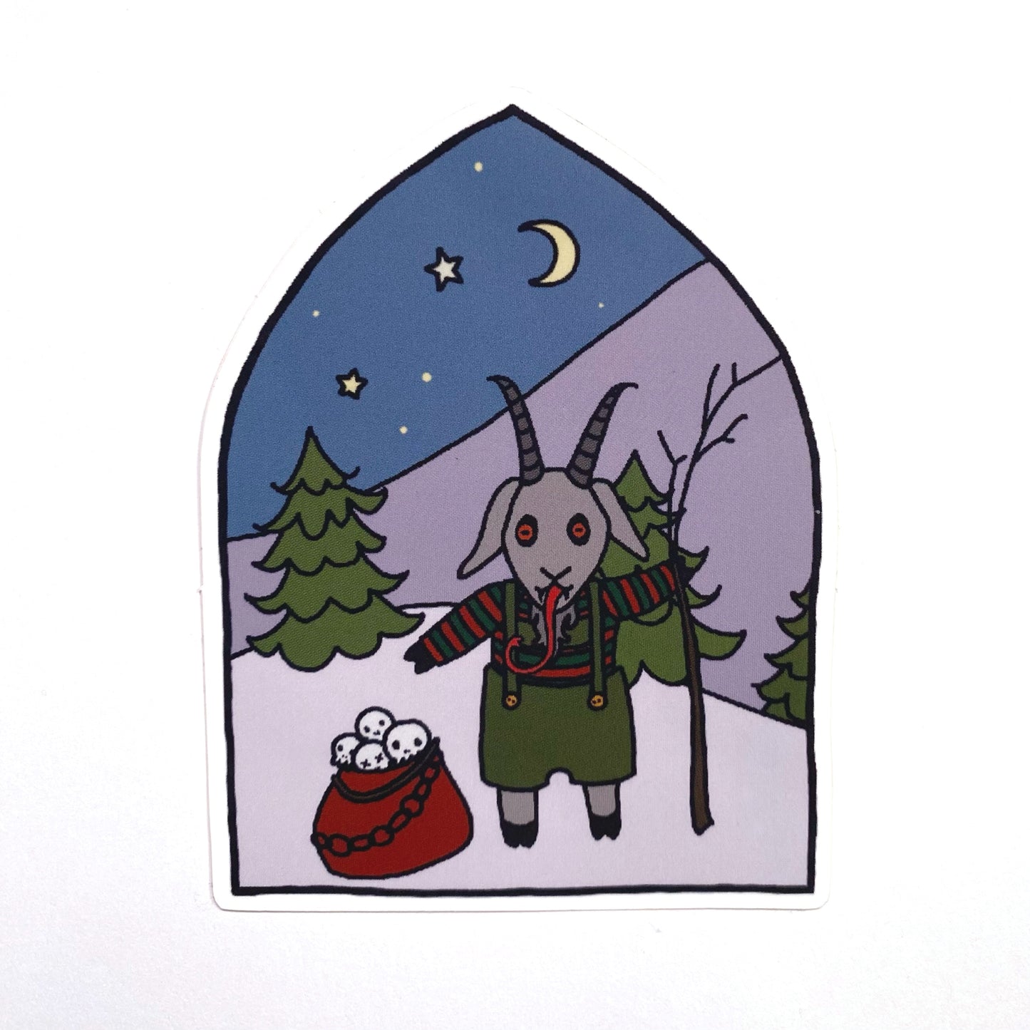 Krampus sticker